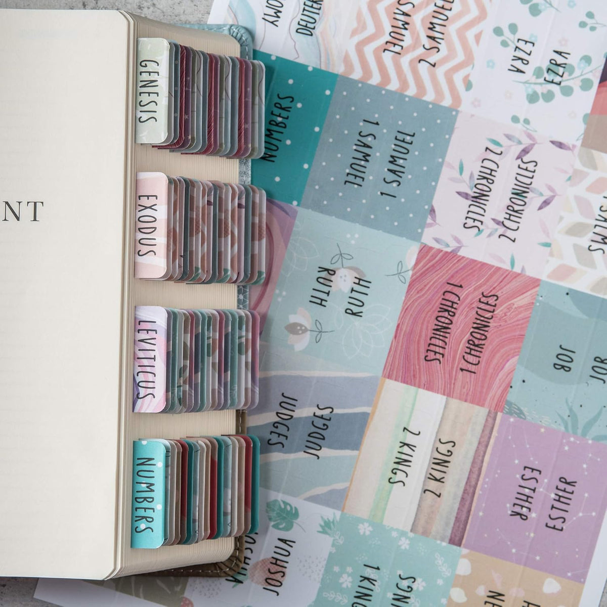 Beautiful Bible Tabs
